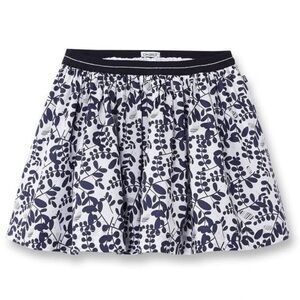 Okaïdi| Kids Girls Navy and White Skirt- Size 8 years